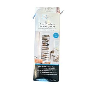 Over-the-door she organizer! Holds up to 36 pairs of shoes!